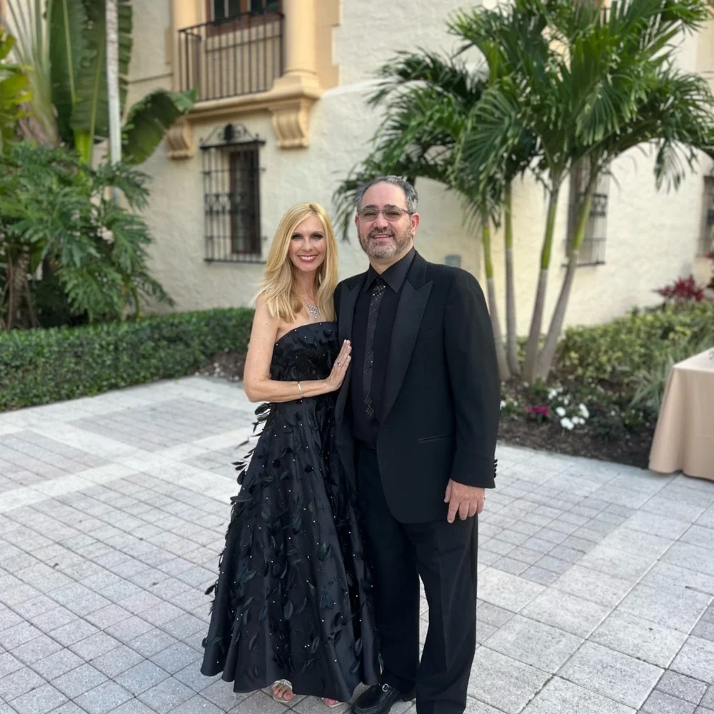 Mac Duggal feather gown - Picture 2 of 2